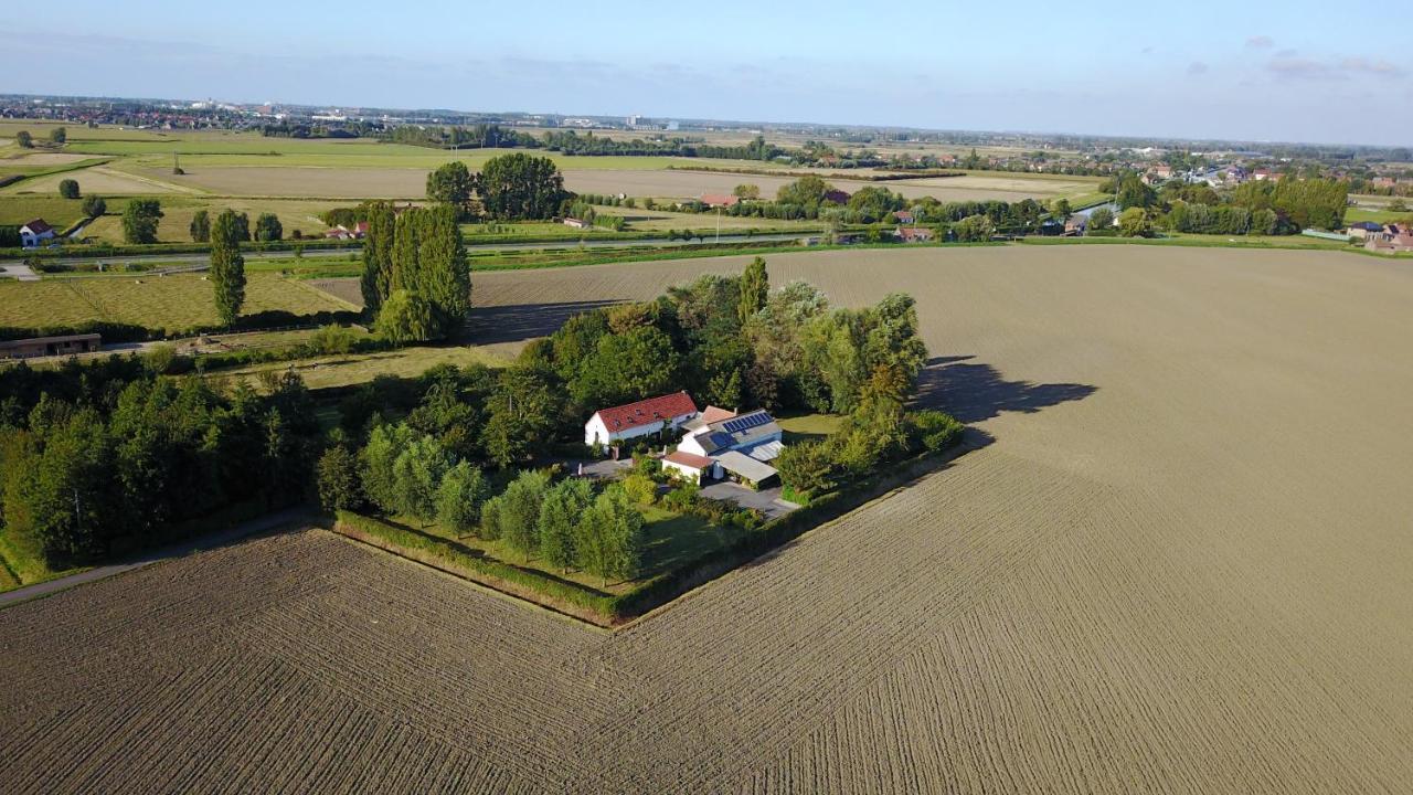 B&B 'T Wit Reigertje Oudenburg Bagian luar foto